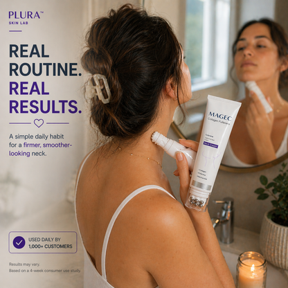 Plura™ Neck Firming Roller Cream – Smooth & Lift the Look of Your Neck in Weeks