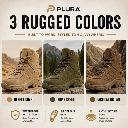 PLURA™ Waterproof Anti-Puncture Work Boots