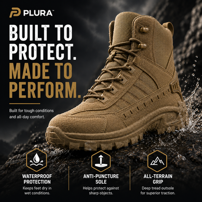 PLURA™ Waterproof Anti-Puncture Work Boots