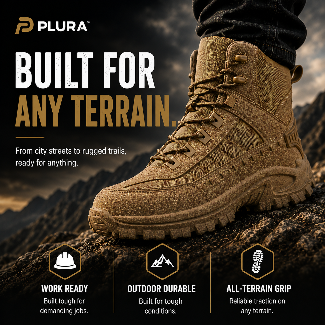 PLURA™ Waterproof Anti-Puncture Work Boots