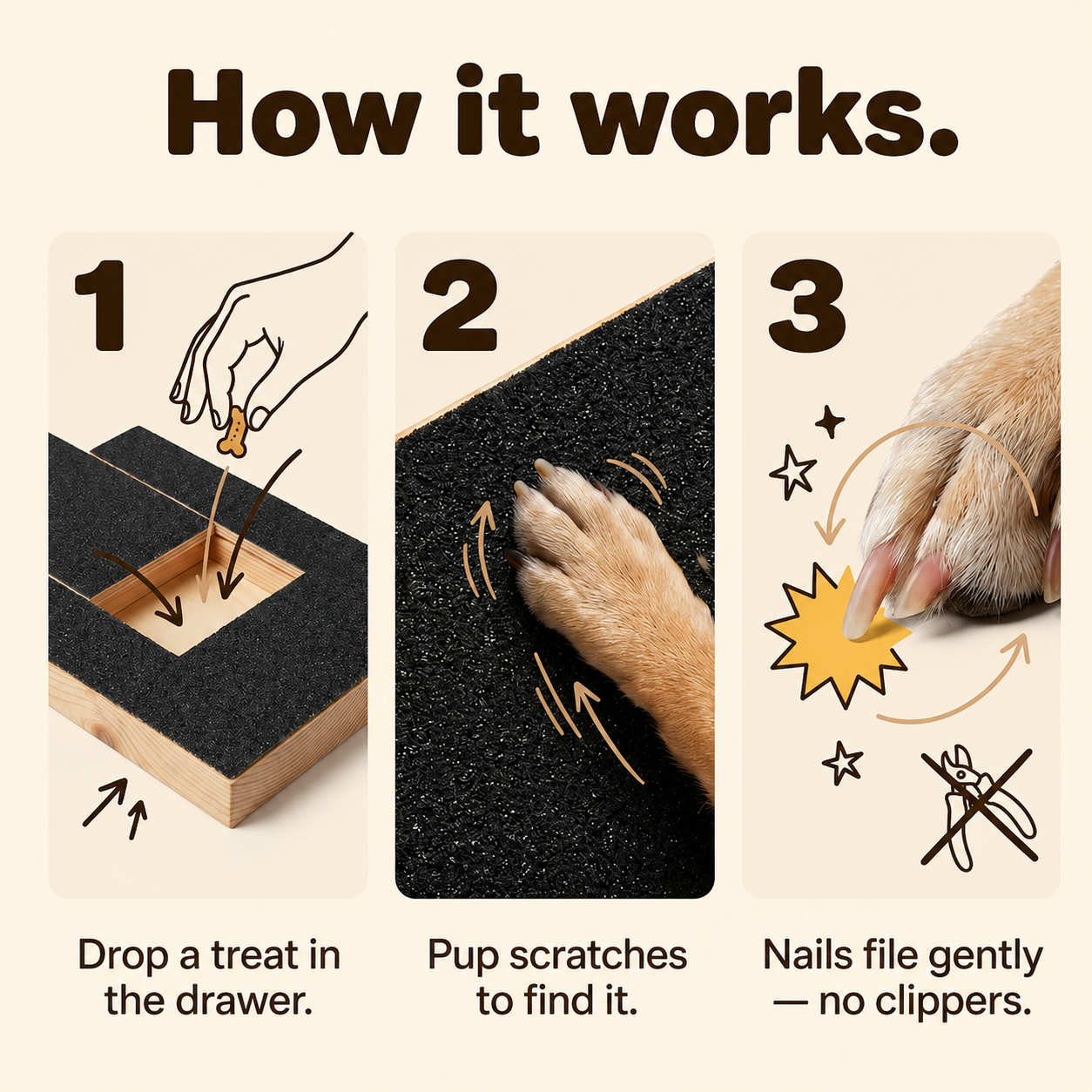 CalmPaws™ Nail Board