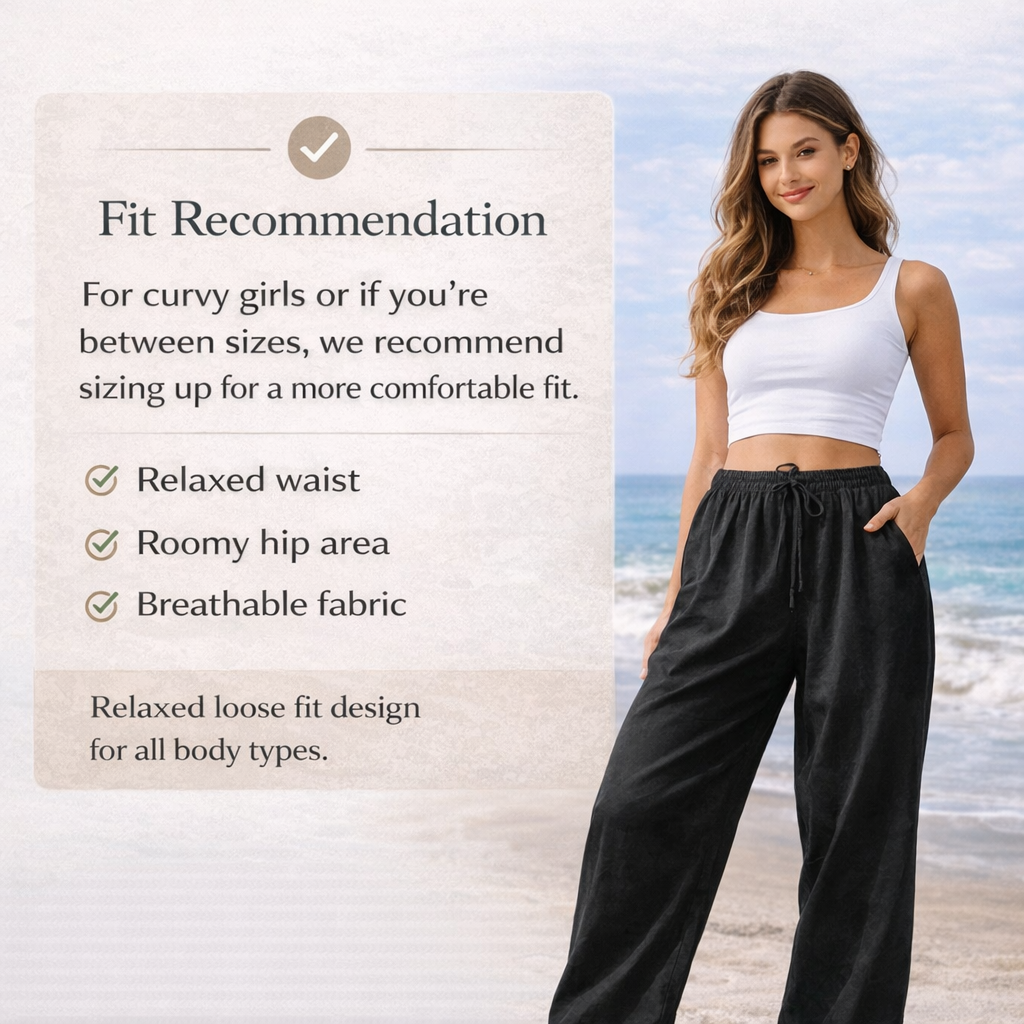 Plura™ Linen Comfort Wide-Leg Pants