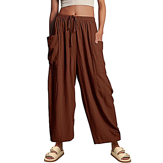 Plura™ Linen Comfort Wide-Leg Pants