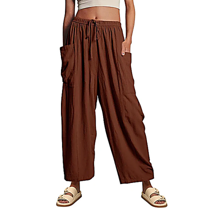 Plura™ Linen Comfort Wide-Leg Pants