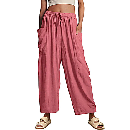 Plura™ Linen Comfort Wide-Leg Pants