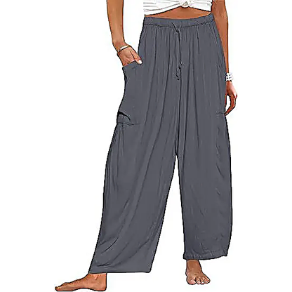 Plura™ Linen Comfort Wide-Leg Pants