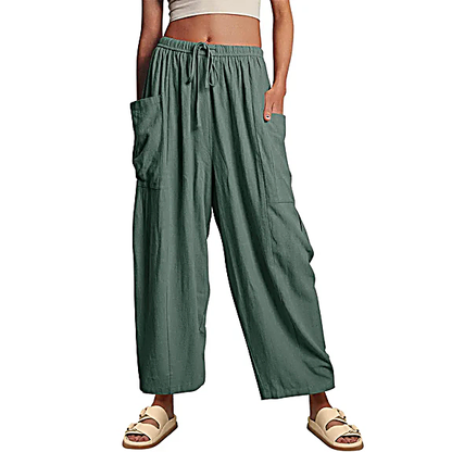 Plura™ Linen Comfort Wide-Leg Pants