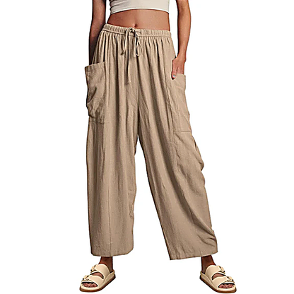 Plura™ Linen Comfort Wide-Leg Pants