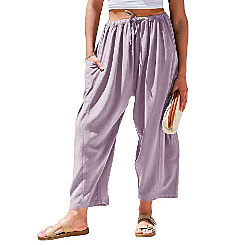 Plura™ Linen Comfort Wide-Leg Pants