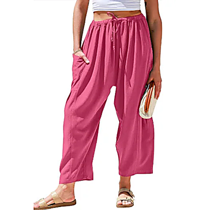 Plura™ Linen Comfort Wide-Leg Pants