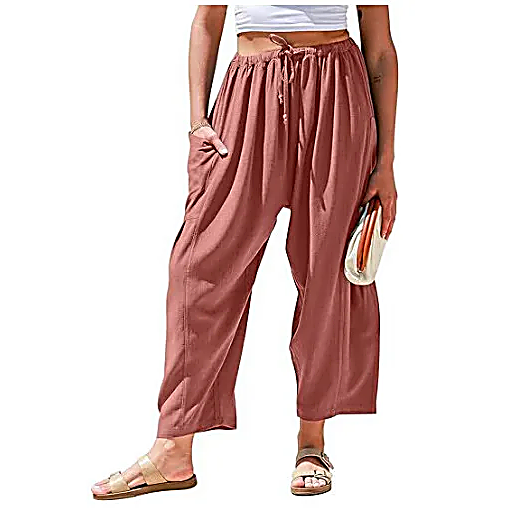 Plura™ Linen Comfort Wide-Leg Pants