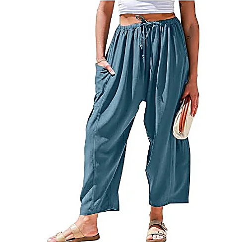 Plura™ Linen Comfort Wide-Leg Pants